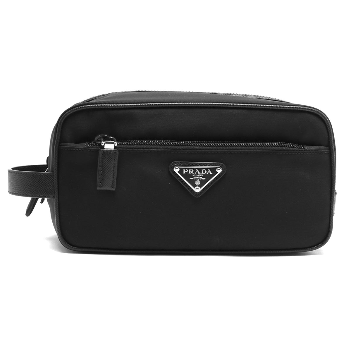 楽天市場 プラダ セカンドバッグ クラッチバッグ ポーチ バッグ メンズ レディース テスート サフィアーノ 三角ロゴプレート ブラック 2na819 064 F0002 年春夏新作 Prada ブランドショップ ブルーク
