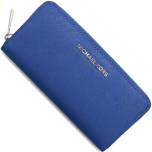 michael kors electric blue wallet