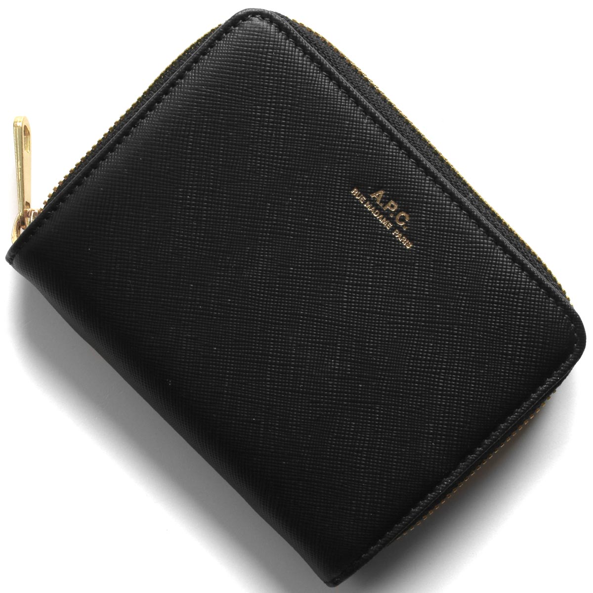 楽天市場 アーペーセー 二つ折り財布 財布 メンズ レディース エマニュエル ブラック F Pxbjq Lzz A P C ブランドショップ ブルーク