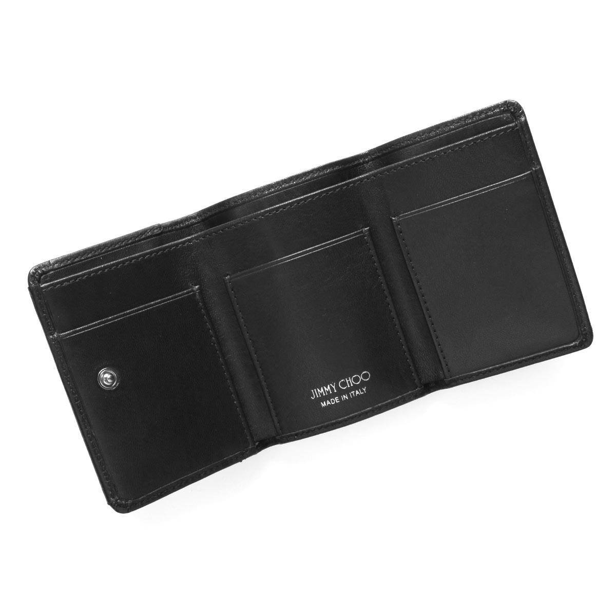 ジミーチュウ 三つ折り財布 ジミーチュウ 財布 ケース バリー プラダ ミニ財布 ミニ財布 レディース 財布 ブランド品 財布 マークジェイコブス フルラ メンズ レディース レディース財布 ネモ フェンディ プレゼント エンボスド ブランド スターズ ブラック Nemo Enl 163