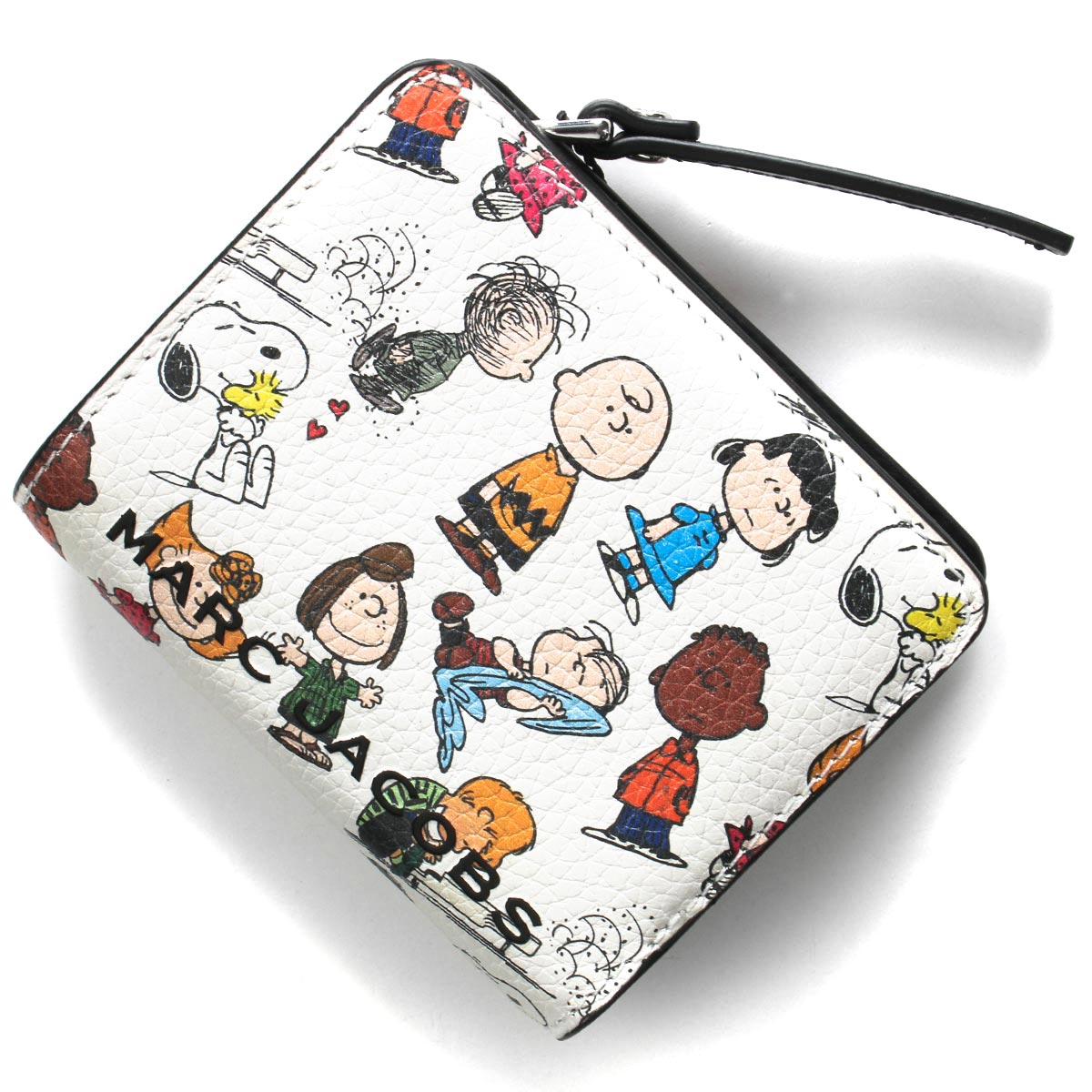 楽天市場 マークジェイコブス 二つ折り財布 財布 レディース ザ テクスチャード ボックス ミニ スヌーピーコラボ Peanuts ホワイトマルチ M 101 21年春夏新作 Marc Jacobs ブランドショップ ブルーク