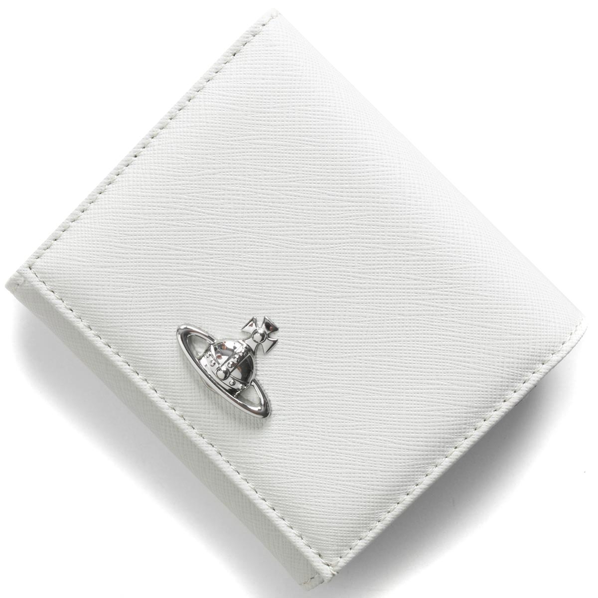 楽天市場 ヴィヴィアンウエストウッド 二つ折り財布 札入れ 財布 メンズ レディース ヴィクトリア オーブ ホワイトベージュ C401 Vivienne Westwood ブランドショップ ブルーク