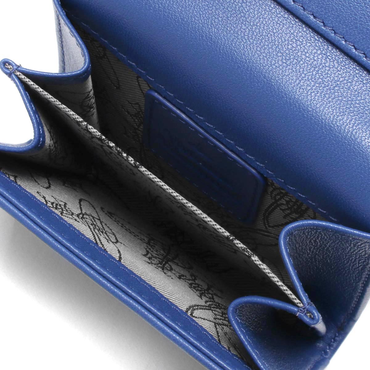 新品 Vivienne レディース レディース 財布 ブルーク 送料無料 ヴィヴィアンウエストウッド オーブ ブルー Vivienne オーブ ヴィヴィアンウエストウッド メンズ 二つ折り財布 札入れ Westwood ブランドショップ エマ K401 二つ折り