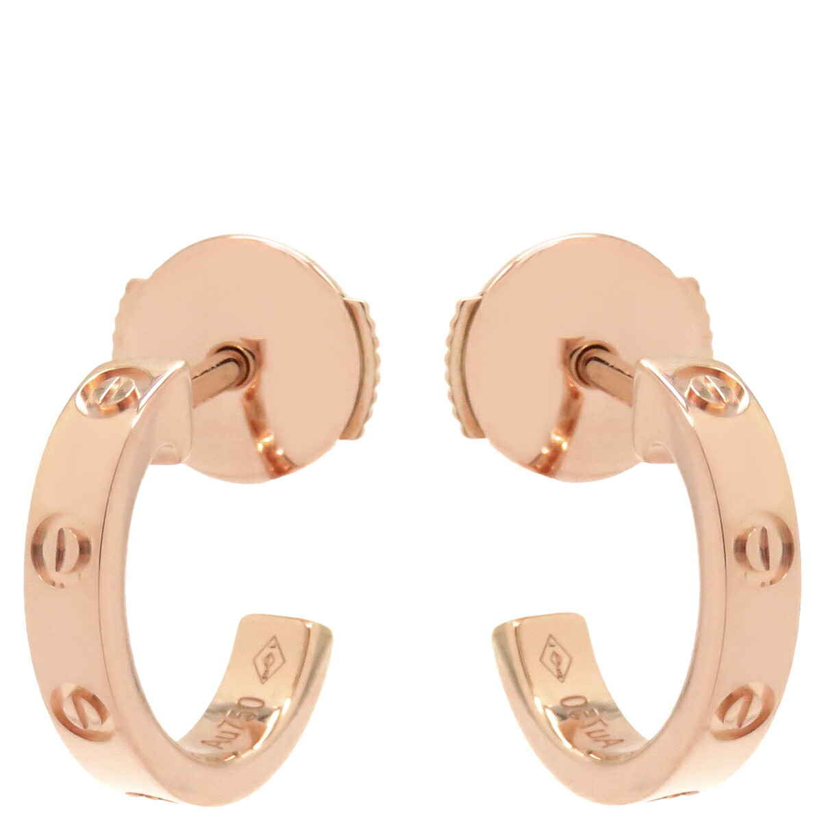 Cartier ゴールド フープピアス 片耳用 専用ケース付き Cartier ゴールド フープピアス 片耳用 専用ケース付き フープ