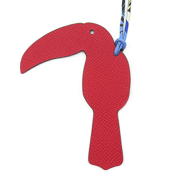 楽天市場】エルメス プティアッシュ レザーチャーム オオハシ ブルー