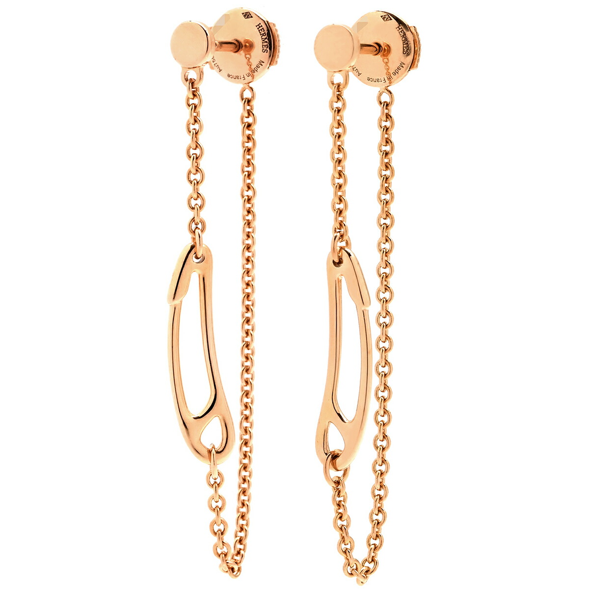 楽天市場】【エルメス】Hermes シェーヌダンクル アンシェネ フープ