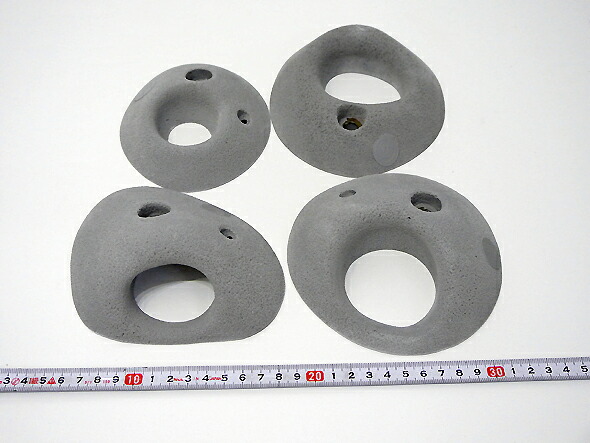 Working Class製 クライミング ホールド ポッケ 穴 グレー 灰色 ボルタリング Sobolewscy Pl