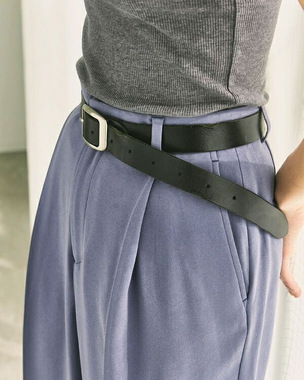 【TODAYFUL/トゥデイフル】ヴィンテージレザーベルト Vintage Leather Belt（ベルト/サスペンダー）｜TODAYFUL
