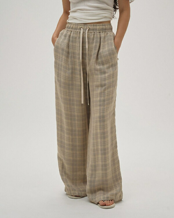 TODAYFUL トゥデイフル Life 2026springsummer先行予約 2026春夏受注会 Check Jacquard Pants チェックジャカードパンツ 12610710 【2026SS新作予約】【5月下旬-6月下旬お届け予定】≪9月24日予約開始≫