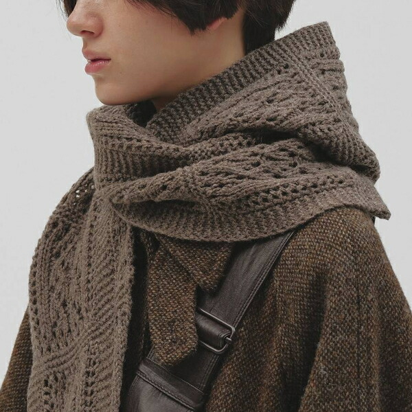 【尖んがり5%聞きとどける(6/7まで)】TODAYFUL トゥデイフル LIFE\u0027s ライフス2026winter先んずる取っておく 2026冬受注会Cable Hoodie Muffler ケーブルフーディマフラー 12621031【2026AW新作取っておく】【12月中旬-1月中旬お届け予定を組む】≪5月26日取っておく乗りかかる≫