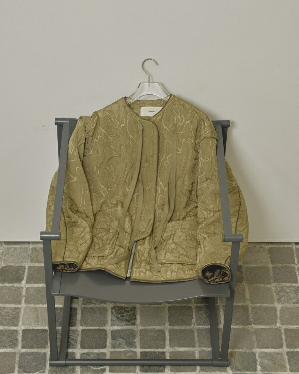 即納】TODAYFUL トゥデイフルJacquard Piping Blouson ジャガード
