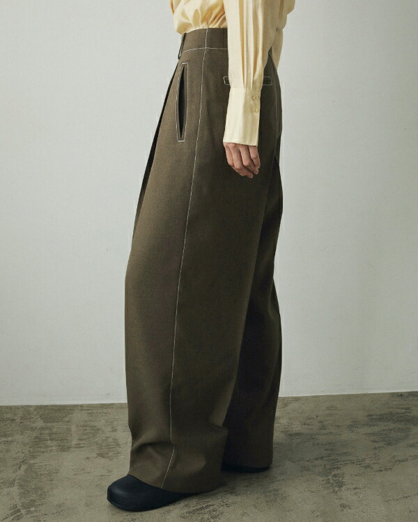 【新品】完売色 C.GRY anuke アンヌーク Strech Twill P ànuke online store（アンヌーク） / Strech Twill PantsStrech