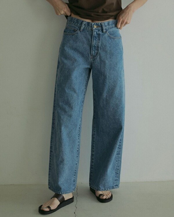 新品 anuke Waist Tuck Denim ウェストタックデニム 36 ànuke online store（アンヌーク） / Waist Tuck DenimWaist