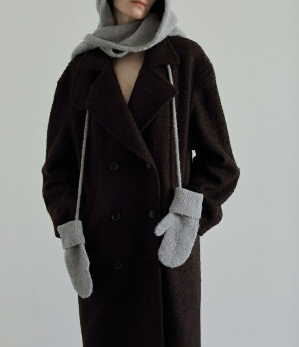 楽天市場】【即日出荷】anuke アンヌーク Hooded Coat 24秋冬 62420001