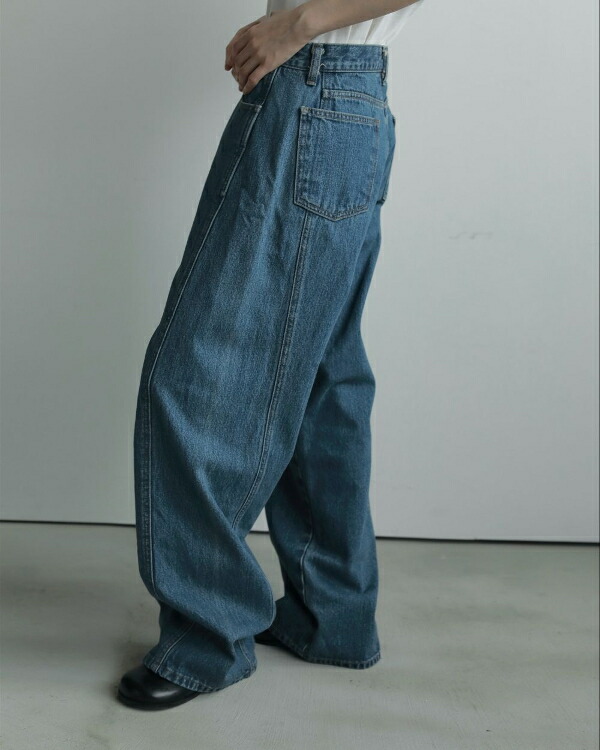 anukeハイウエストライトブルーデニムパンツ anukeハイウエストライトブルーデニムパンツ 人気 アンヌーク