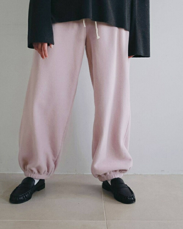 ・・nuke アンヌーク anuke 2026AW 2026prefall 夏秋 受注会 予約会 Fleece Rough Pants フリースラフパンツ 62620712 船曳ひろみ 【2026AW新作予約】【10月上旬-11月上旬お届け予定】≪2月25日予約開始≫
