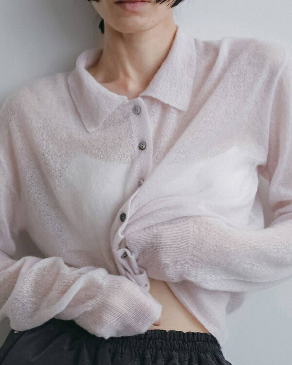 &agrave;nuke アンヌーク anuke2026AW 2026winter 秋冬 受注会 予約会Over Knit Shirts オーバーニットシャツ 62620542 船曳ひろみ【2026AW新作予約】【11月中旬-12月中旬お届け予定】≪6月24日予約開始≫｜ブルーロータス