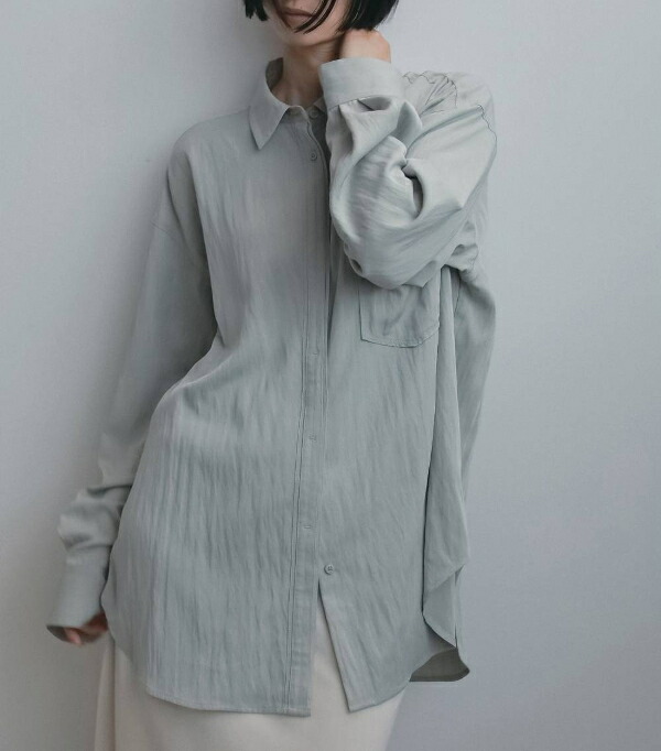 ànuke アンヌーク anuke2026AW 2026winter 秋冬 受注会 予約会Stitch Over Shirts ステッチオーバーシャツ 62710401 船曳ひろみ【2026AW新作予約】【1月下旬-2月下旬お届け予定】≪6月24日予約開始≫|ブルーロータス