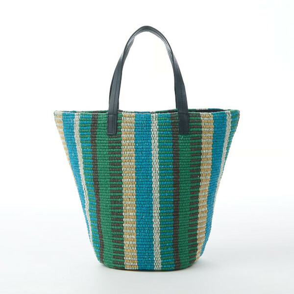【即納】beej ビージ beej_Woven comb totebag ウーブンコンビトートバッグ Green Purple グリーン パープル 鞄 26ss-pwmi-it-011 【2026SS新作】≪3月15日入荷≫