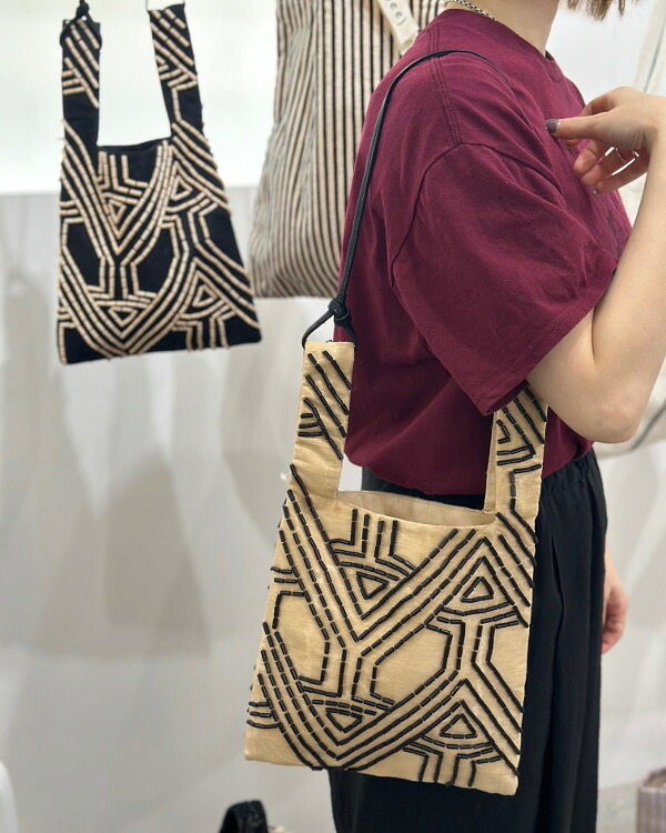 【即納】beej ビージbeej_BEAD 2WAY BAG ビーズ2ウェイバッグ｜ブルーロータス