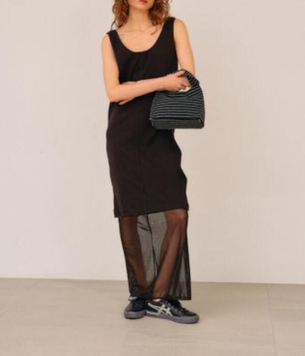 【即納】null. ヌルシアーマキシドレス 衣裳 153WCO262127【2026SS新作】≪6月7日入荷≫