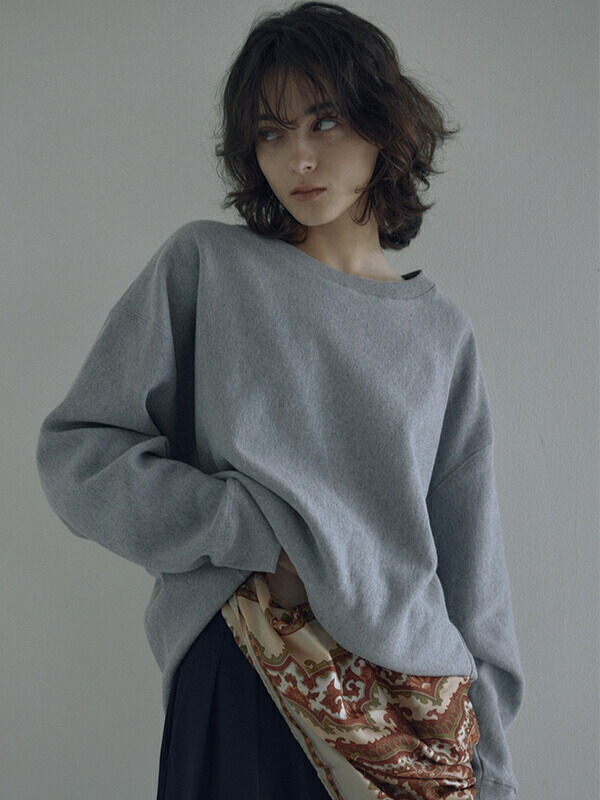 【SALE】【30％OFF】【即納】CREDONA クレドナ【THE C】SWEATSHIRTS スウェットシャツ 1424512015｜ブルーロータス
