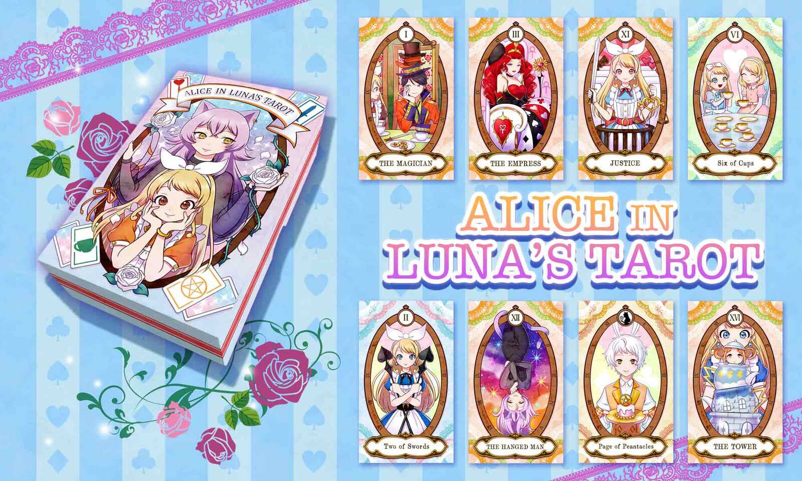 楽天市場 Alice In Luna S Tarot アリス イン ルナズ タロット タロットカード ブルーミンキャニオン