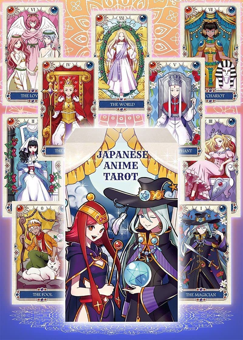 楽天市場 ジャパニーズ アニメ タロット Japanise Anime Tarot Luna Factory 正規品 タロットカード ブルーミンキャニオン