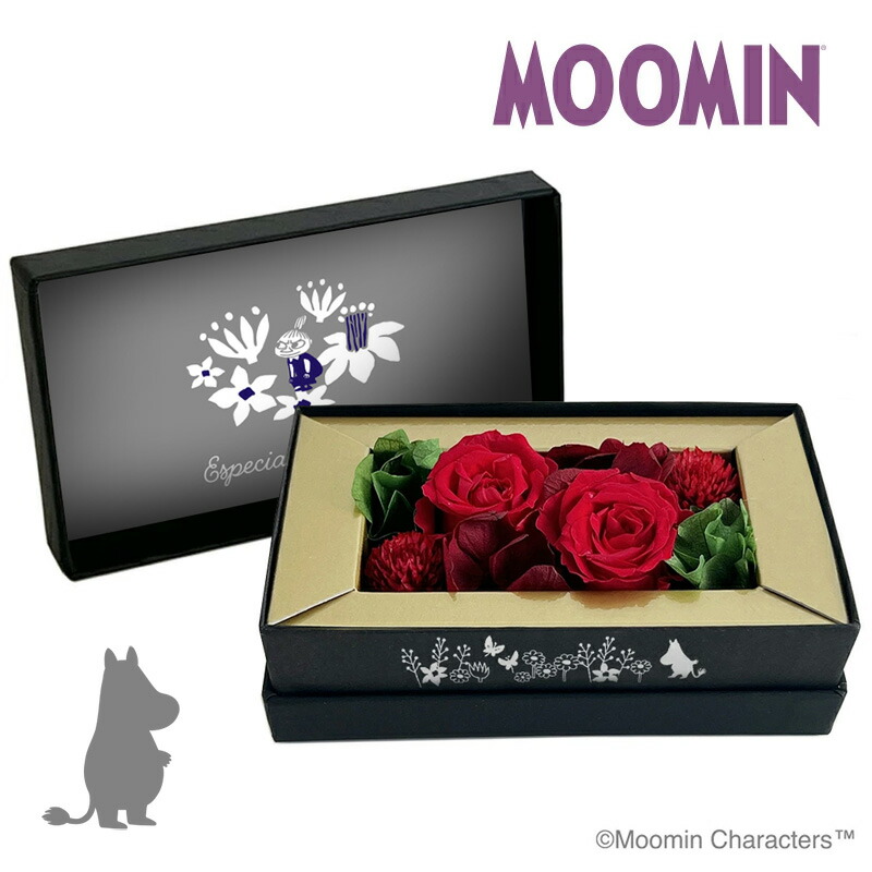 【むーみん】プリザーブドフラワーまとめ売り イイハナ】EX/MOOMIN／プリザーブドフラワー「フラワードーム
