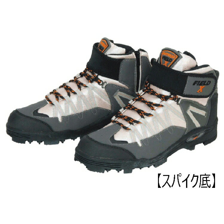 楽天市場】スパイクシューズ 釣り 作業靴 メンズ 滑りにくい 幅広3E