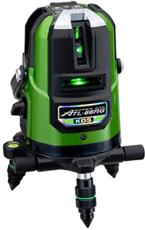 【送料込み】 高輝度グリーンレーザー墨出器 ムラテックKDS ATL-66RG【460】