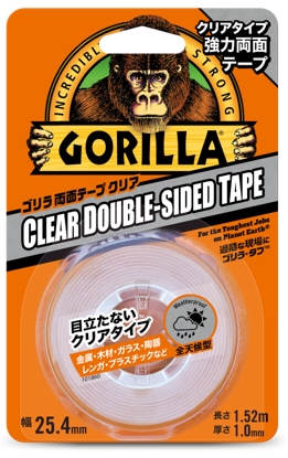 凝着属具 Gorilla ゴリラ 強い両面カセット 定か E 1780 563 Afic Association Org