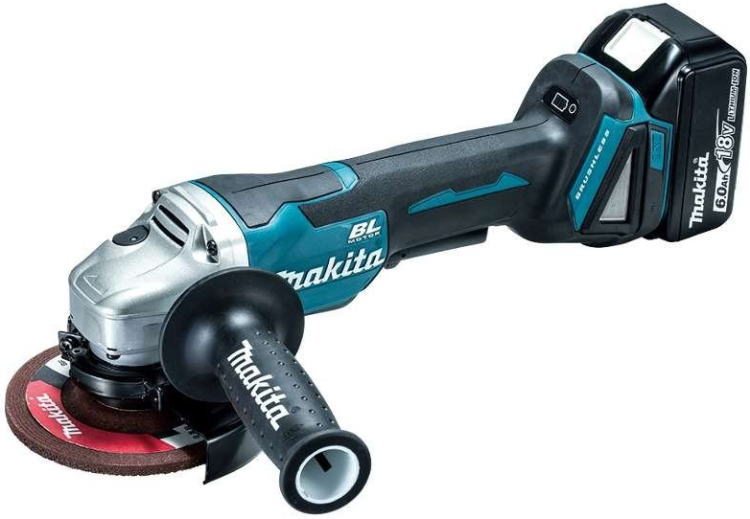 【送料込み】18V(6.0Ah) 125mm 充電式ディスクグラインダ マキタ GA508DRGX【460】|ブルーピーター