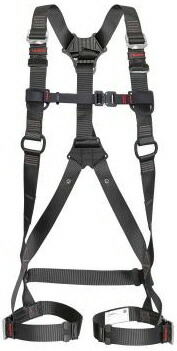 <br>【送料込み(一部地域除く)】<br>【現場保安用品】TJMデザイン(TAJIMA)<br>SEG 硬質 ハーネスZS 黒M AZSM-BK【572】