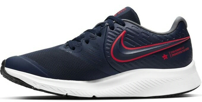 楽天市場 ジュニアランニングシューズ Nike ナイキ スターランナー 2 Gs Aq3542 405 750 ブルーピーター