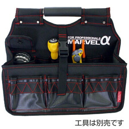 【送料込み(一部地域除く)】 【工具収納用品】MARVEL(マーベル) ツールバッグ(道具袋)レッド MTB-3A【578】