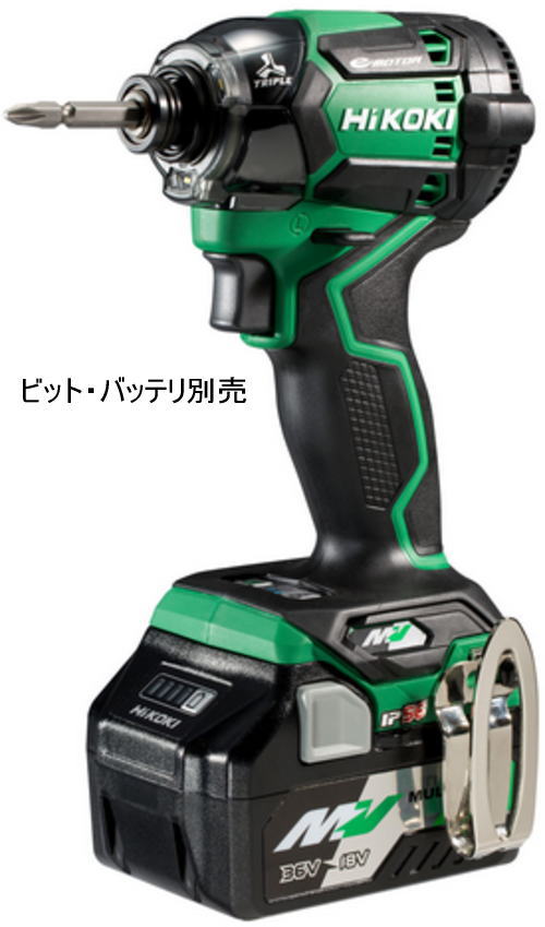 マルチボルト 36V コードレスインパクトドライバ 本体のみ Hikoki ハイコーキ WH36DC NN 【60%OFF!】