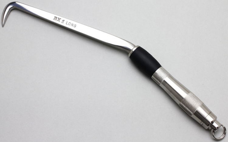 【取り寄せ対応】 【送料込み(一部地域除く)】 【鉄筋工具】MIKI(三貴) BXハッカー ロングタイプ グリップ:F リング付 全長300mm BX-1RF【453】