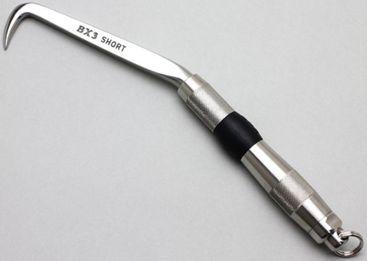 【取り寄せ対応】 【送料込み(一部地域除く)】 【鉄筋工具】MIKI(三貴) BXハッカー ショートタイプ グリップ:J リング付 全長252mm BX-3RJ【453】