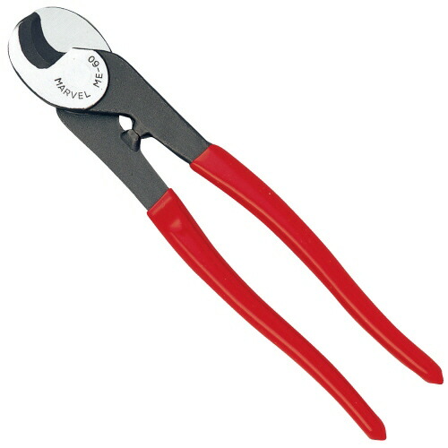 【電設工具】MARVEL(マーベル) ケーブルカッター(銅線専用)小型軽量タイプ 全長235mm ME-60【456】