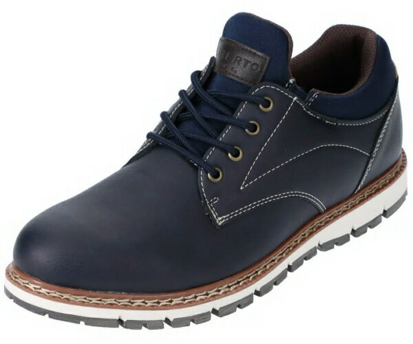 LiBERTO EDWIN(リベルトエドウィン)メンズ ショートブーツ60646-NAVY