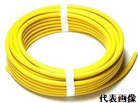 【送料込み(一部地域除く)】【溶接工具】堺電業(サカイデンギョウ)キャプタイヤ 溶接用ケーブル カラーWCT 黄色 長さ10m WCT-22【454】|ブルーピーター