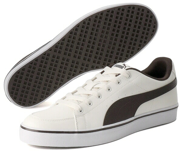 【送料込み(一部地域除く)】 【メンズカジュアルシューズ】PUMA(プーマ) V コート バルク ローカットスニーカー 389907-04【470/P-91】