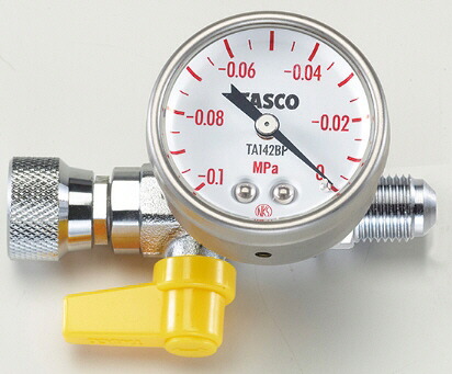【送料込み(一部地域除く) 【空調工具】イチネンTASCO 配管用工具 ウルトラミニ真空ポンプ用ミニ真空ゲージキット TA142GK(STA142GK)【580】