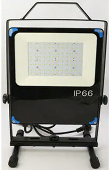 【送料込み(一部地域除く)】【作業灯・現場用品】矢田電気(ヤダデンキ)LED投光器 80W 9600ルーメン 2芯3芯兼用 YD-F80W【580】|ブルーピーター