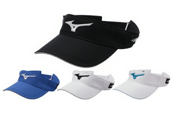 即日発送不可ミズノのサンバイザー。リボンタイプ ミズノ ゴルフ サンバイザー メンズ RBツアーバイザー