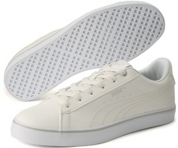 【送料込み（一部地域除く）】 【メンズカジュアルシューズ】PUMA（プーマ） V コート バルク EB ローカットスニーカー　389908-04【470/P-143】