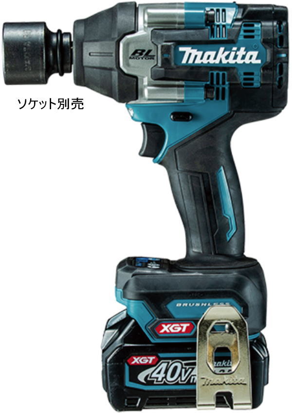 【送料込み】 40Vmax(2.5Ah)充電式インパクトレンチ マキタ TW007GRDX【460】