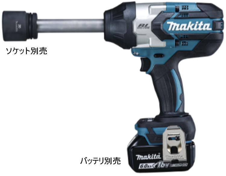 楽天市場】マキタ電動工具 18V充電式インパクトレンチ（ロングアンビル