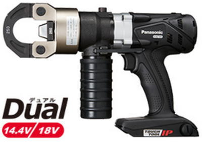 【貨物輸送込み】 14.4V/18V 申し受ける 圧着器 《本体のみ・入れもの付》 パナソニック EZ46A4K-B【460】